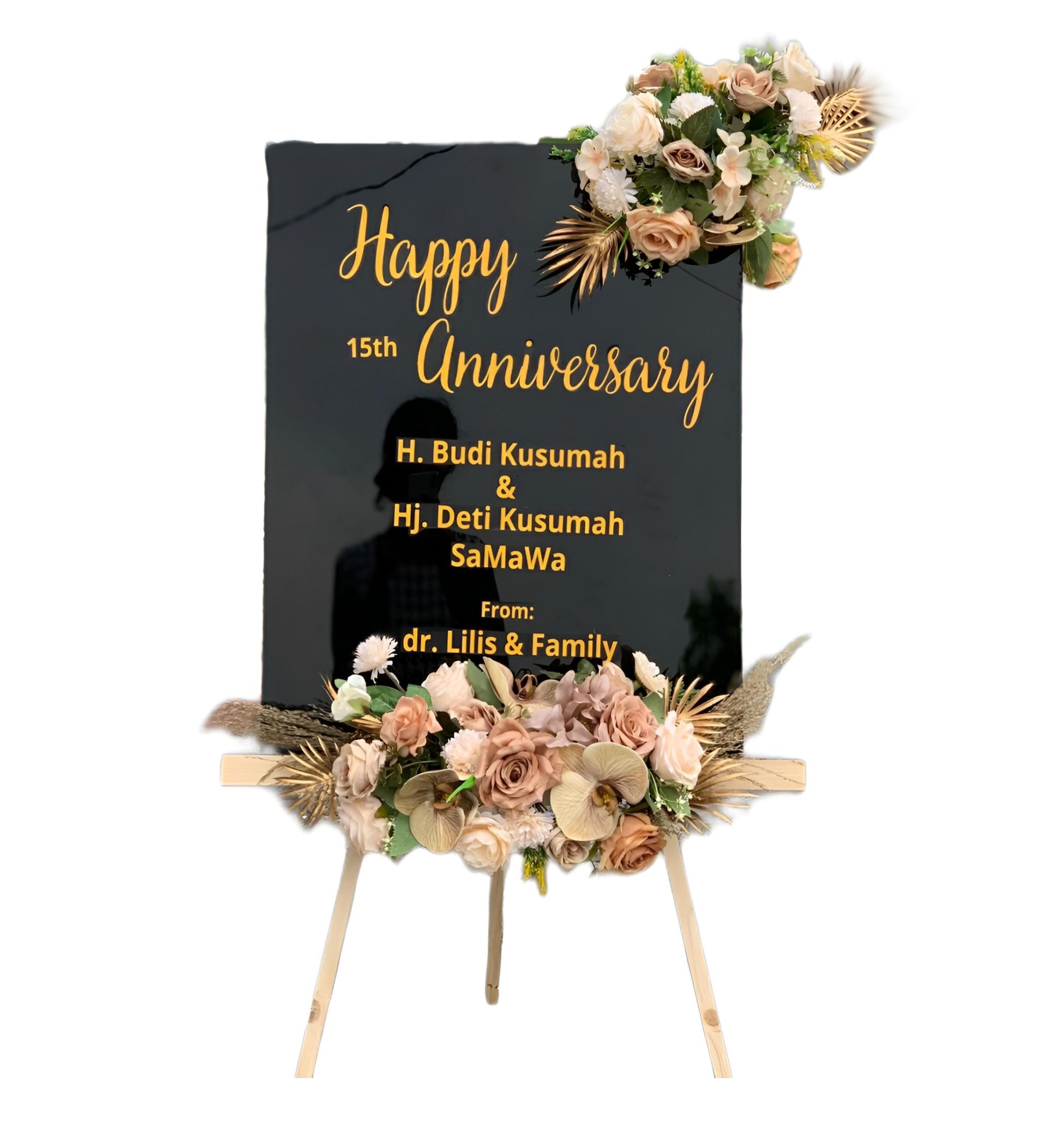 Papan Bunga Akrilik Pandeglang